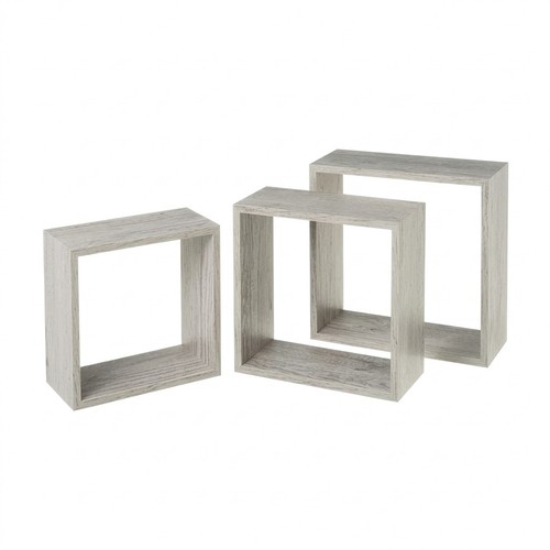 Set mensole parete - parete, cubo