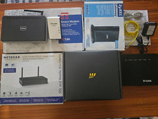 Lotto Router Modem Adsl fibra TIM FASTWEB NETGEAR D-LINK