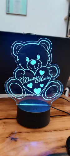 Lampada plexiglass led - plexiglass,