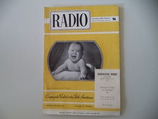 RADIO 8/1949 - VALVOLE VT/EF 50/RADIOTELEFONI FM/SINTONIZZATORE BROWNING RJ 12