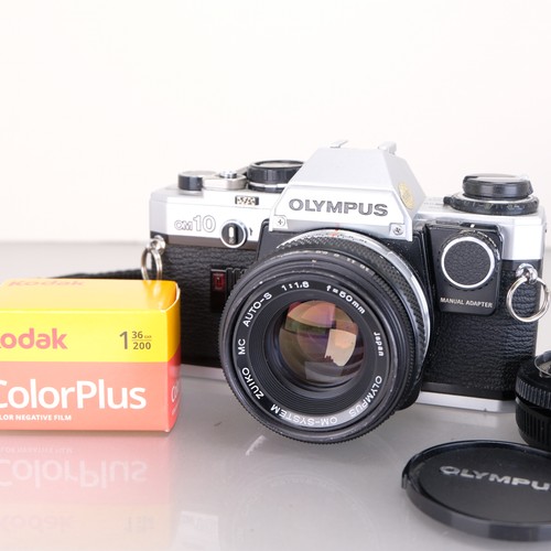 Olympus om10 fotocamera reflex - olympus,