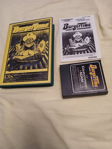 Burgertime colecovision rare - burgertime,