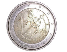 Moneta molto rara euro - molto, €