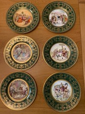 6 Caverswell Christmas Plates