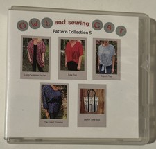 Gufo E Cucito Gatto Modello