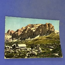 DOLOMITI RIFUGIO PASSO SELLA GRUPPO DEL SELLA - Cartolina  - a Colori