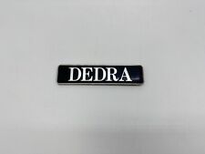 SCRITTA LANCIA DEDRA LOGO EMBLEMA SIGA BADGE FREGIO POSTERIORE ORIGINALE