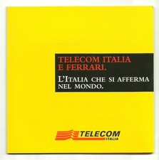 °FOLDER SCHEDE TELEFONICHE TELECOM ITALIA E FERRARI n. FL 99-34 - vuoto°