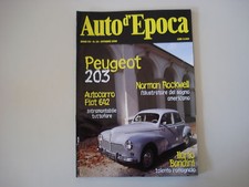 AUTO D'EPOCA 10/1998 PEUGEOT 203/AUTOCARRO FIAT 642/ILARIO BANDINI