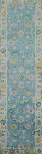 Tappeto runner oushak blu - runner,