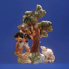 Rara Bottiglia In Ceramica