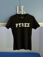 T-shirt Maglietta Pyrex nera