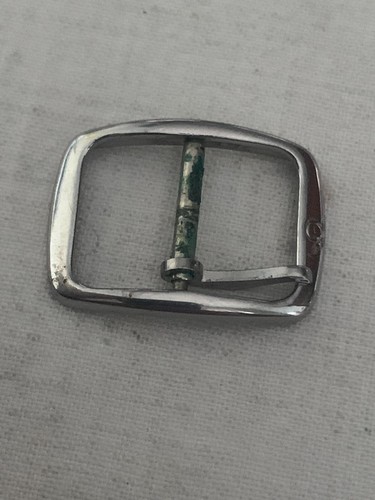 Omega steel buckle fibbia - omega,