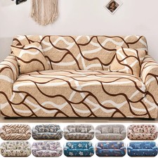 1pz Copridivano Stampa Floreale Spandex Elastico Copridivano Copridivano per Camera da Letto Ufficio