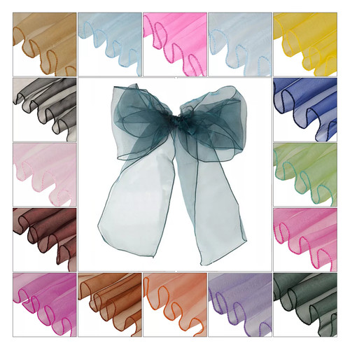 Fiocco per sedia organza - in,