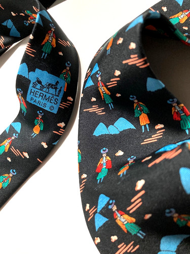 Hermes cravatta vintage peru - cravatta,