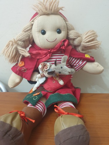 Doll cappuccetto rosso - cappuccetto,