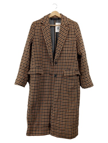 Zara cappotto donna marrone - donna, a