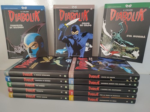 Diabolik colori serie - diabolik,