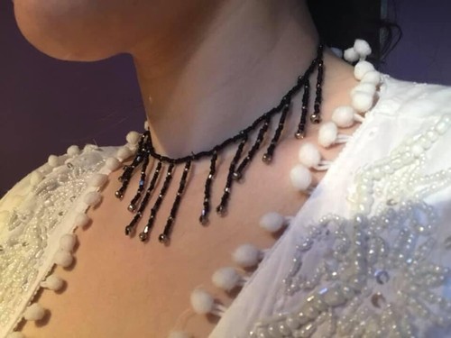 Collana artigianale filo di - collana,