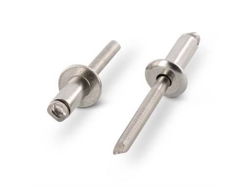 Rivetti acciaio inox con - , testa