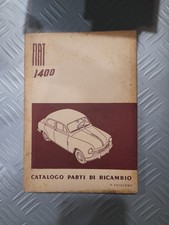 FIAT 1400 Catalogo Parti Di