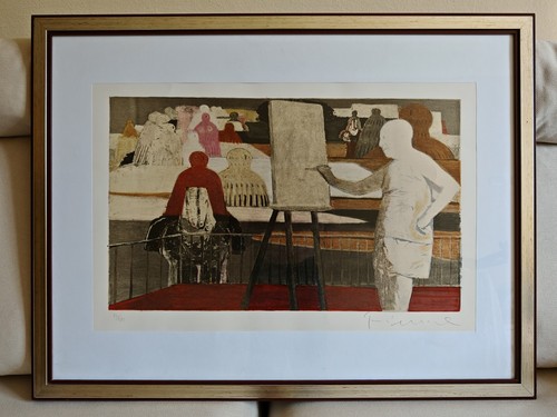 Quadro litografia salvatore - litografia,