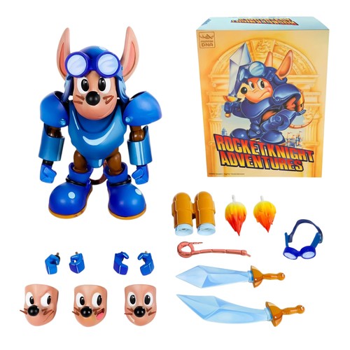 Modellino rocket knight - rocket,