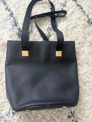 Borsa pelle nera usata - nera,