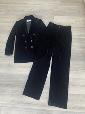 ZARA PANTALONE VELLUTO NERO