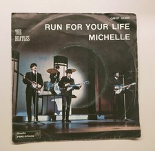 Lotto Vinile 45 Giri Beatles - Run for your life - Michelle