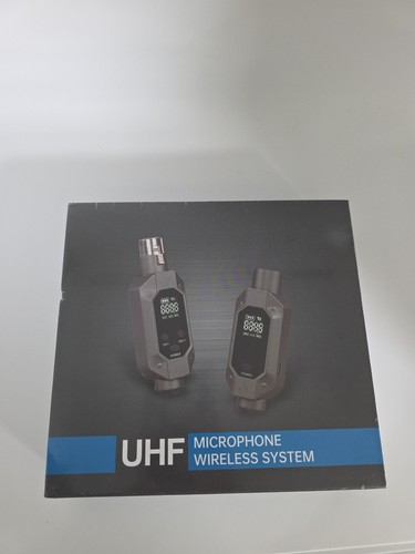 Microfono uhf sistema wireless - sistema,