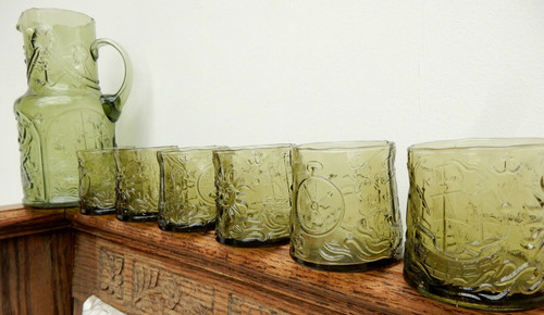 Set brocca acqua bicchieri - acqua, e