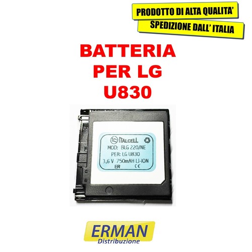 Batteria per u830 - per, 3,6v