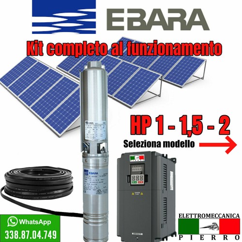 Pompa sommersa ebara solare - ebara, +