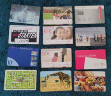 German phone cards - 12,