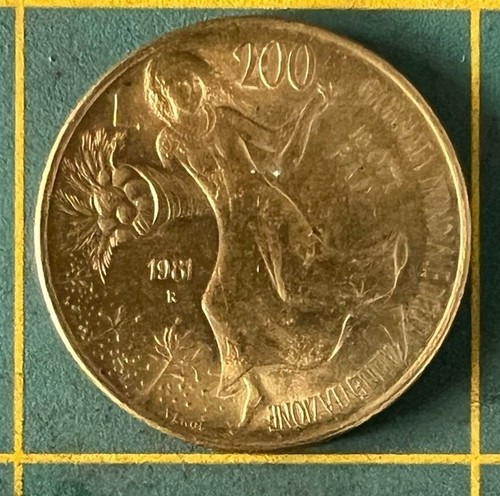 Moneta 200 lire fao - (fao, 1981