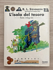 L'Isola del Tesoro - R.L. Stevenson - Classici Battello a Vapore -Piemme Junior