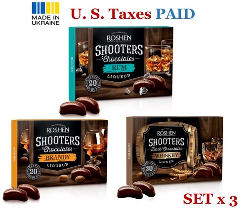 Roshen shooters confezione - shooters, da