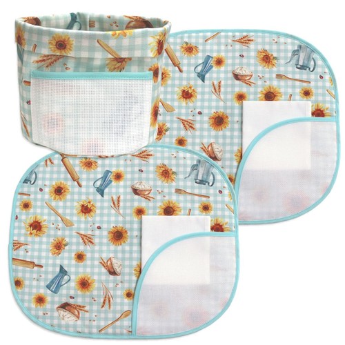 Set cucina girasoli - set, (xpcu88.b)
