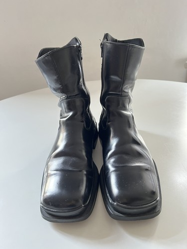 Scarpe stivali prada pelle - prada,