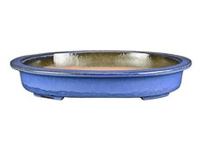 Vaso per bonsai ovale in gres