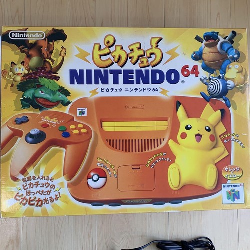 Console nintendo pikachu - 64,