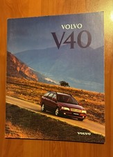 Book Brochure Depliant Volvo V40