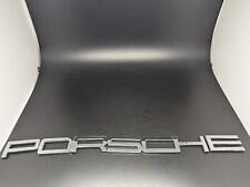 PORSCHE H. 23MM LOGO SIGLA EMBLEMA FREGIO STEMMA SCRITTA TARGHETTA BADGE TARGA