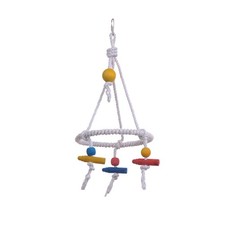 Pappagallo Corda di cotone Giocattolo da masticare Giocattolo da