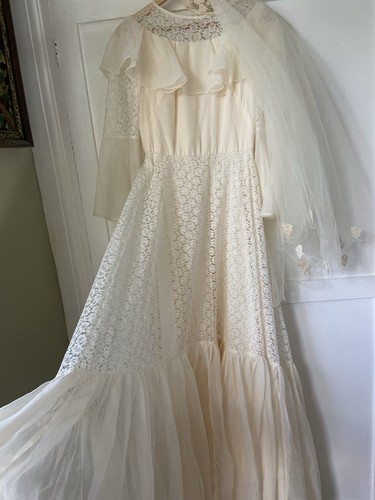 Abito sposa boho vintage - abito,