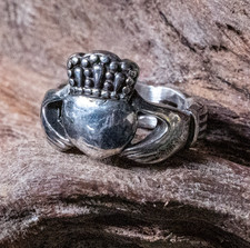 Anello Claddagh 925 Argento