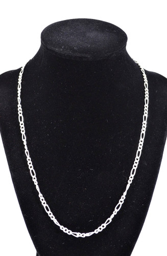 Collana catena figaro argento - figaro,