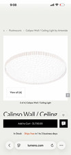 Artemide calipso ceiling wall - artemide,